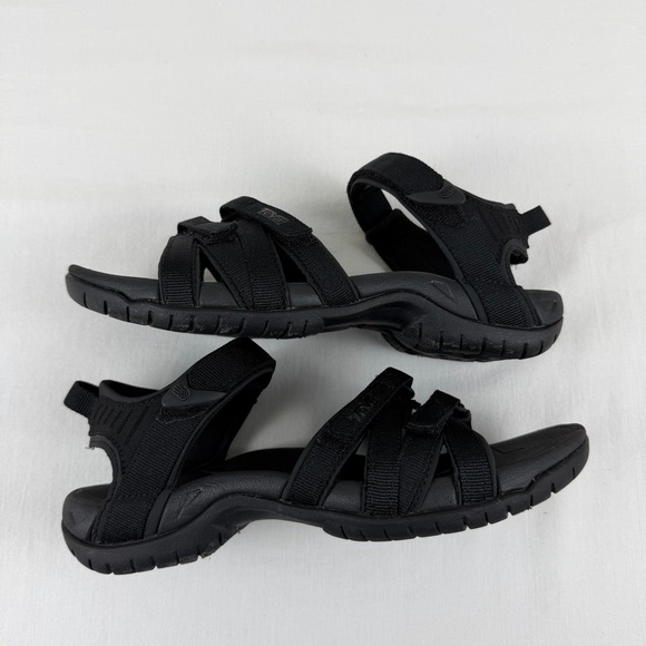 Teva Tirra Strappy Black Athletic Comfort Trail Water Sandals Size 7   4266‎ - Picture 14 of 15